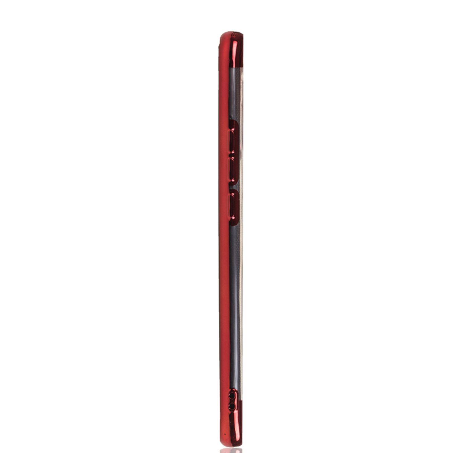 Huawei Y9 (2019) Handyhülle Bumper Backcover Rot