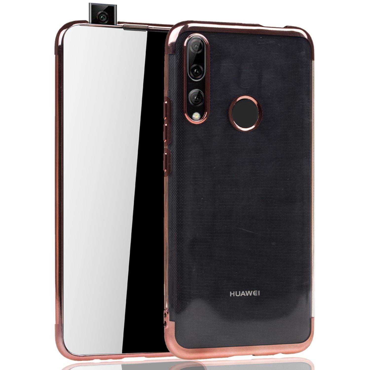 Huawei Y9 (2019) Handyhülle Bumper Backcover Rosa