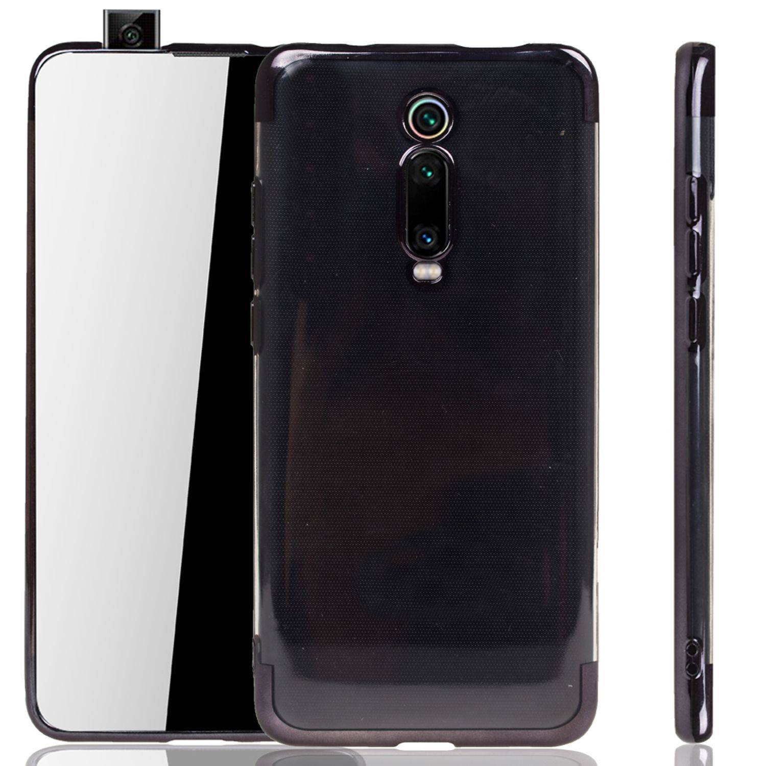Xiaomi Mi 9T Handyhülle Bumper Backcover Schwarz