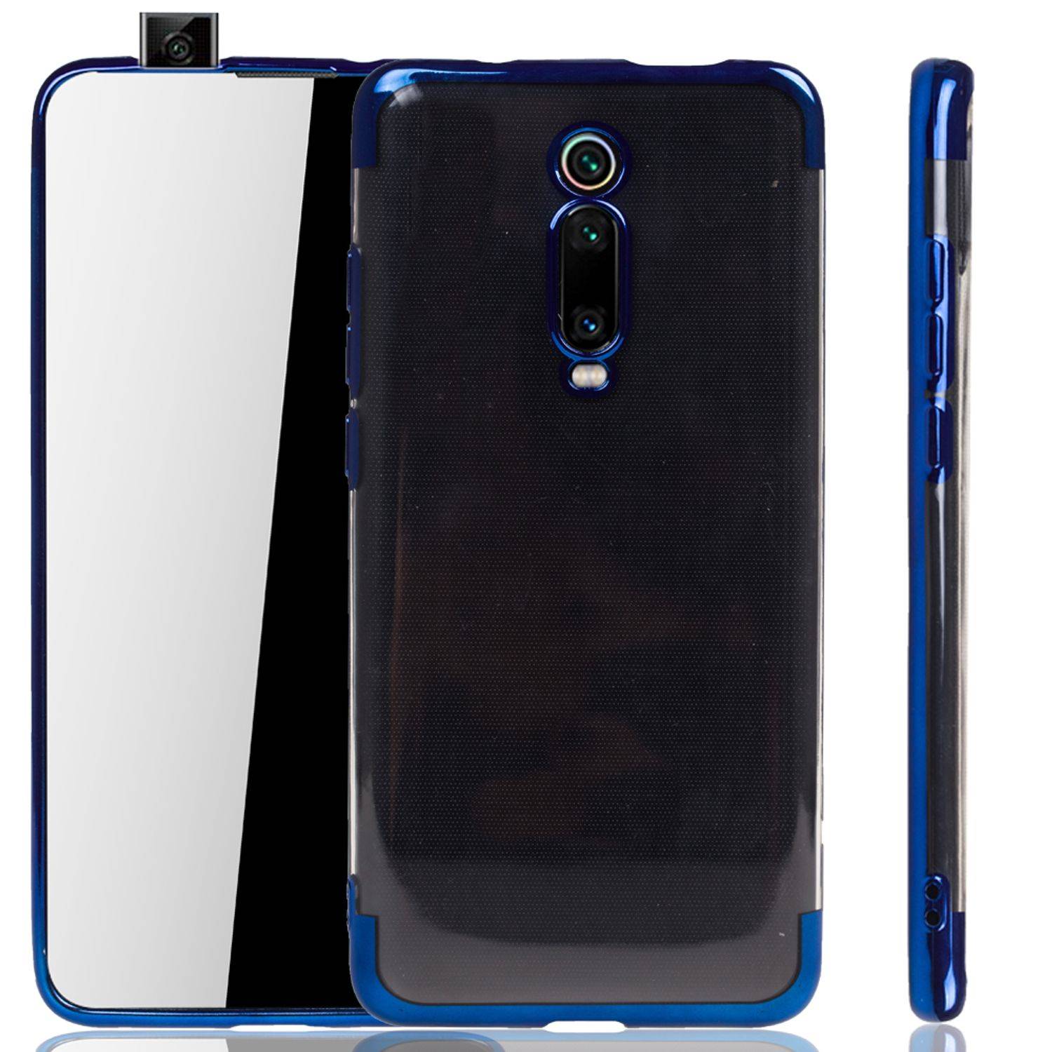 Xiaomi Mi 9T Handyhülle Bumper Backcover Blau
