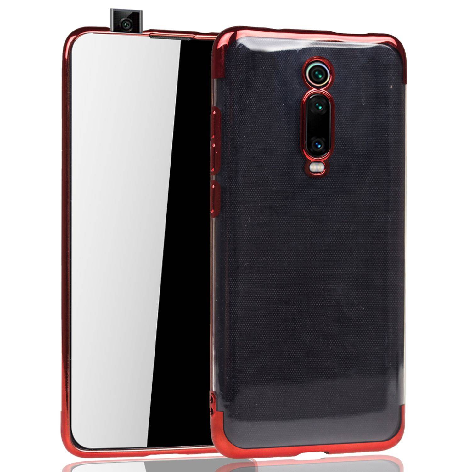 Xiaomi Mi 9T Handyhülle Bumper Backcover Rot