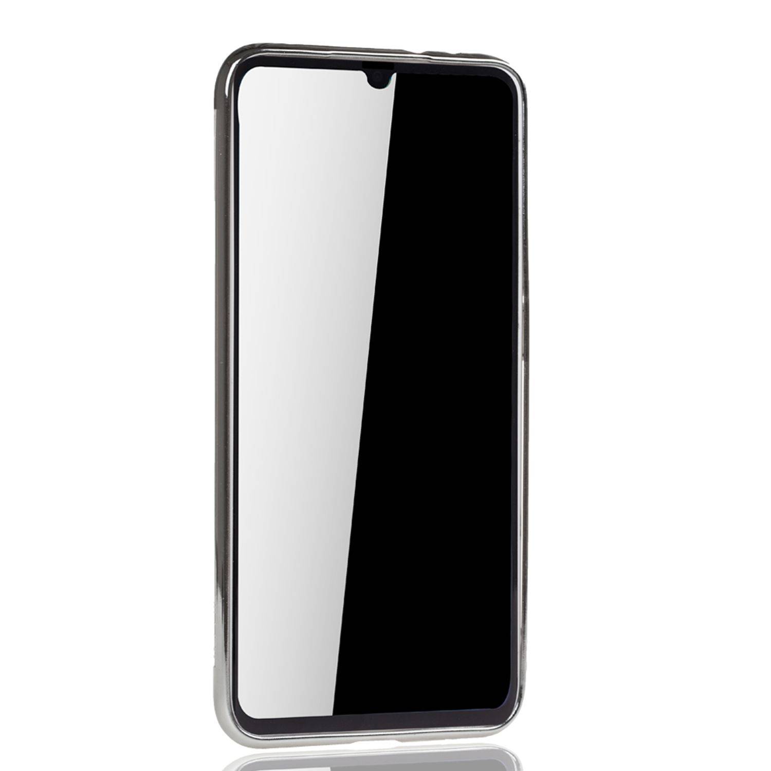 Xiaomi Mi A3 Handyhülle Bumper Backcover Silber