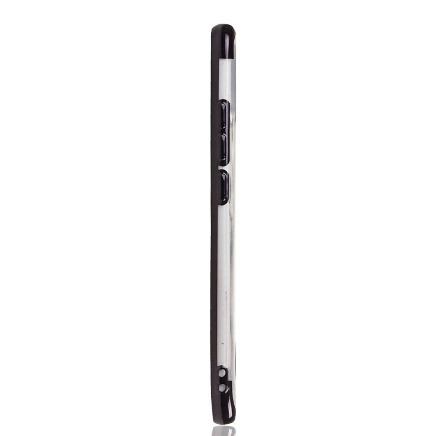 Xiaomi Mi A3 Handyhülle Bumper Backcover Schwarz