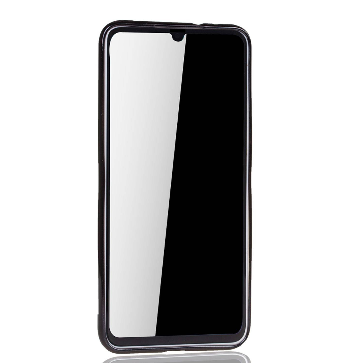 Xiaomi Mi A3 Handyhülle Bumper Backcover Schwarz