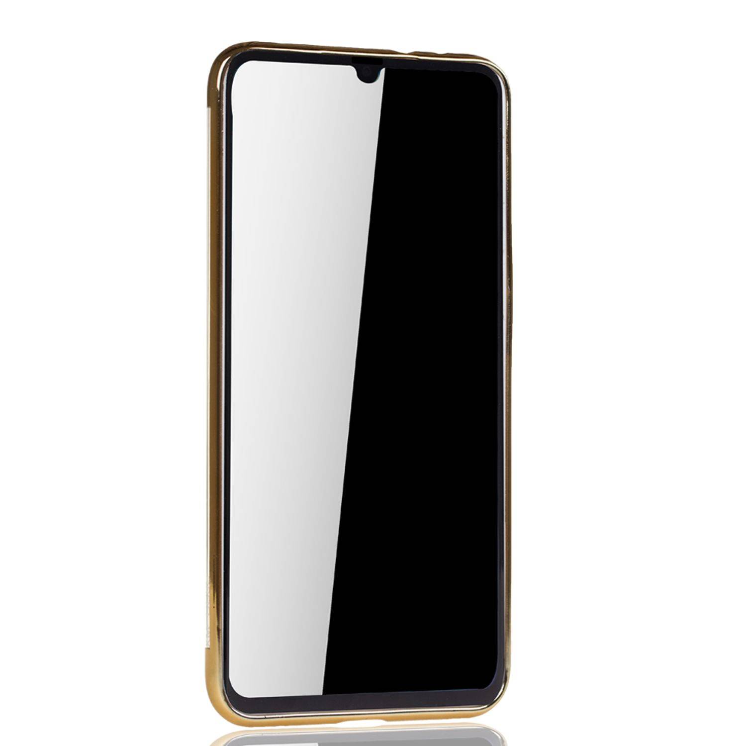Xiaomi Mi A3 Handyhülle Bumper Backcover Gold