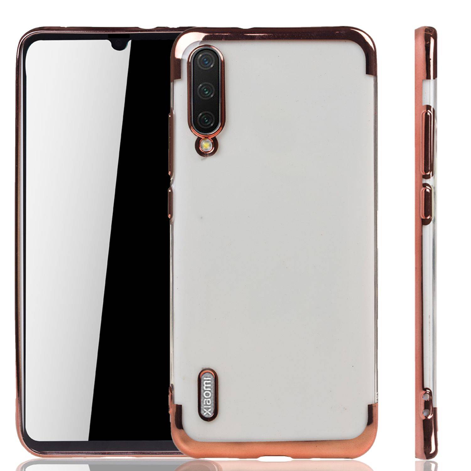 Xiaomi Mi A3 Handyhülle Bumper Backcover Rosa