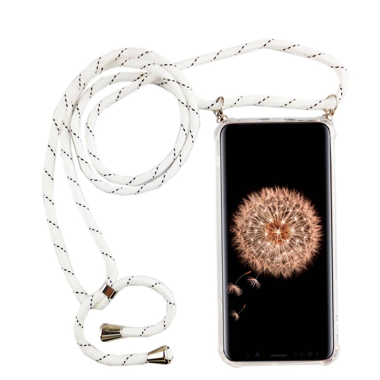 Samsung Galaxy S9 Handykette Handyhülle Umhängetasche Transparent