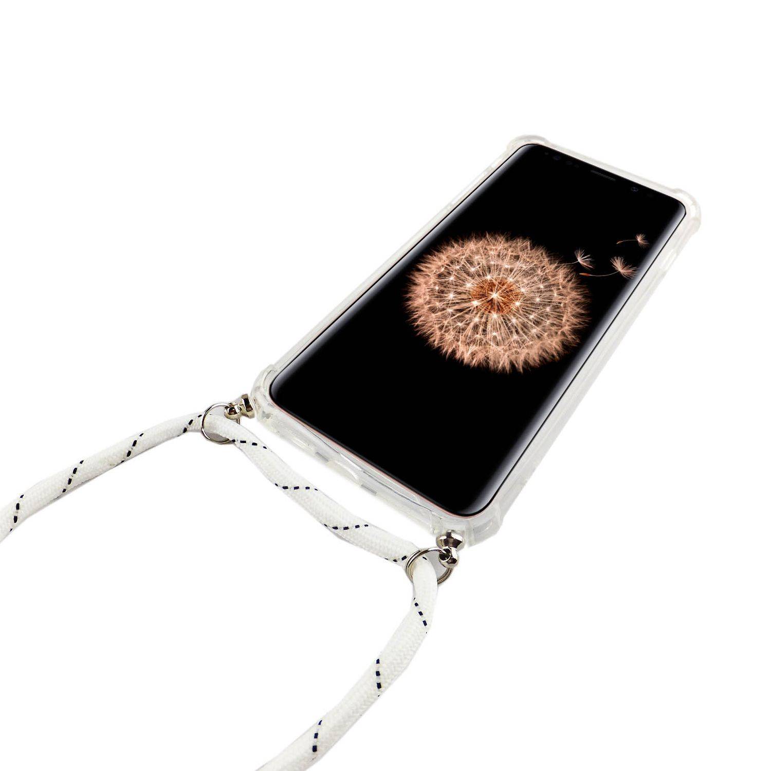 Samsung Galaxy S9 Handykette Handyhülle Umhängetasche Transparent