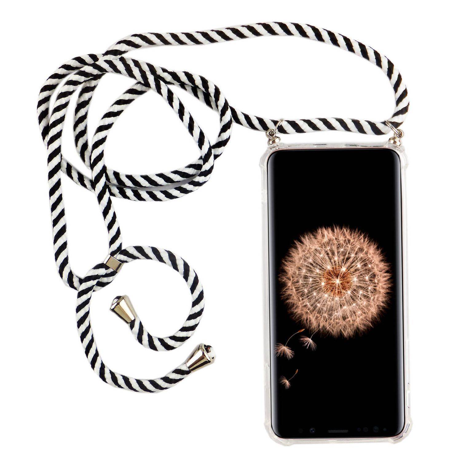 Samsung Galaxy S9 Plus Handykette Handyhülle Umhängetasche Transparent