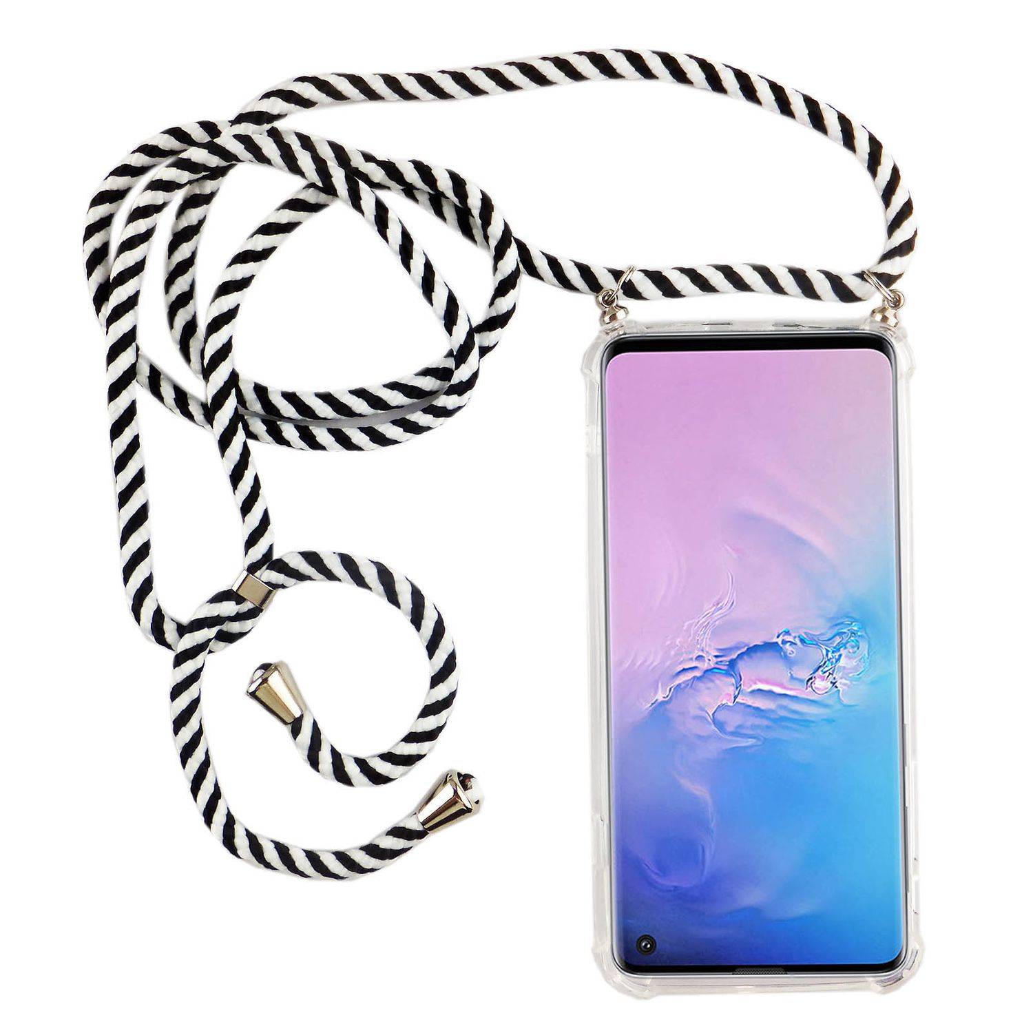 Samsung Galaxy S10 Handykette Handyhülle Umhängetasche Transparent