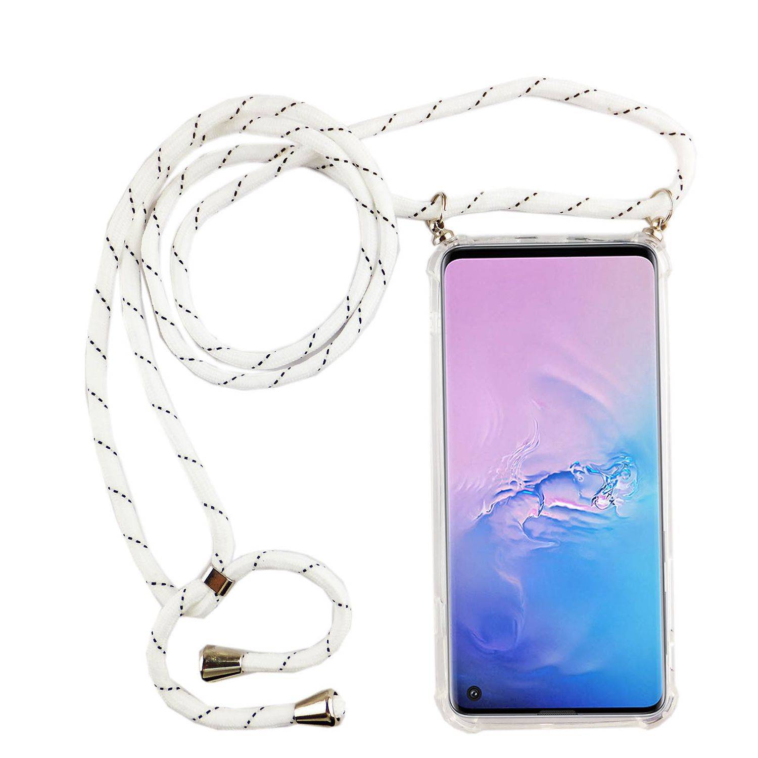 Samsung Galaxy S10 Handykette Handyhülle Umhängetasche Transparent