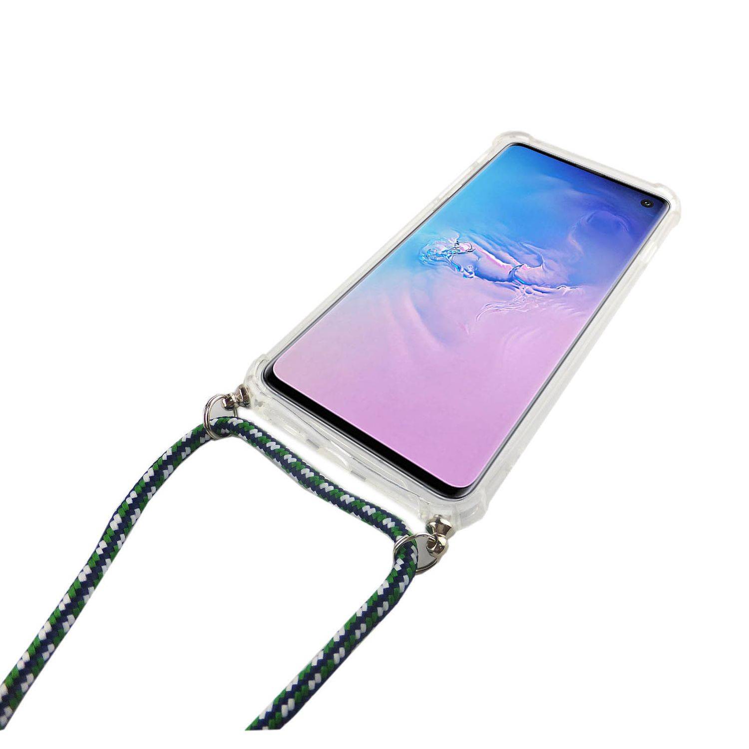Samsung Galaxy S10 Handykette Handyhülle Umhängetasche Transparent
