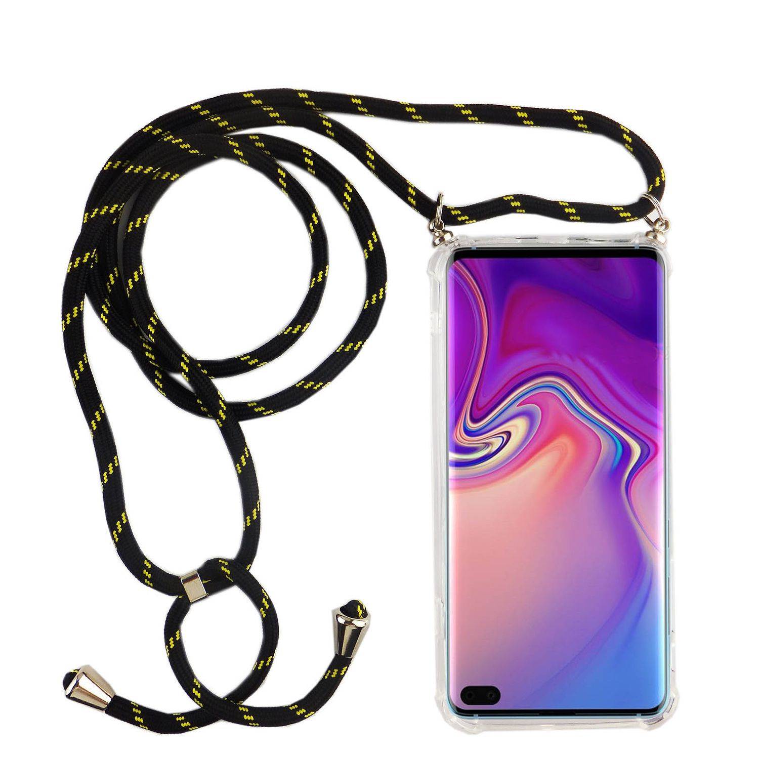 Samsung Galaxy S10 Plus Handykette Handyhülle Umhängetasche Transparent