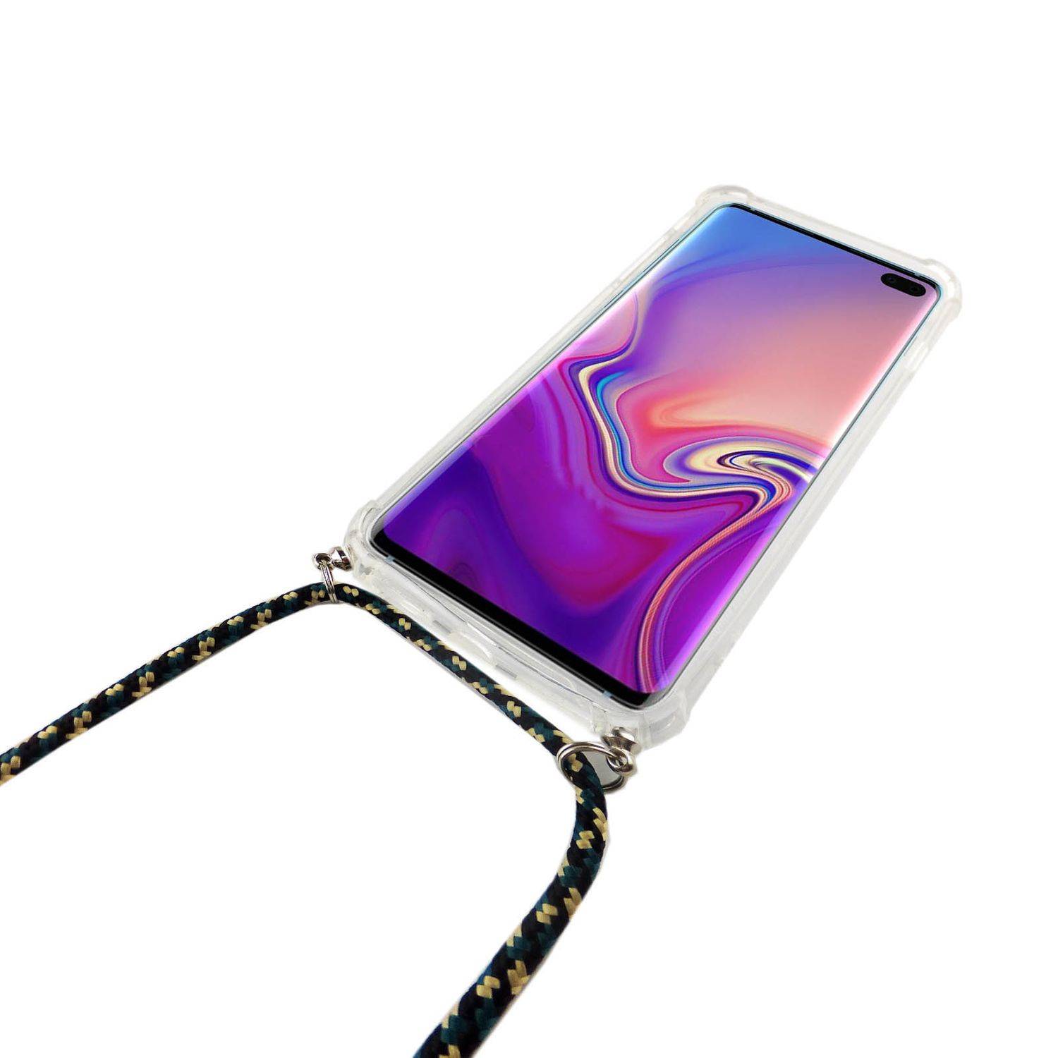 Samsung Galaxy S10 Plus Handykette Handyhülle Umhängetasche Transparent