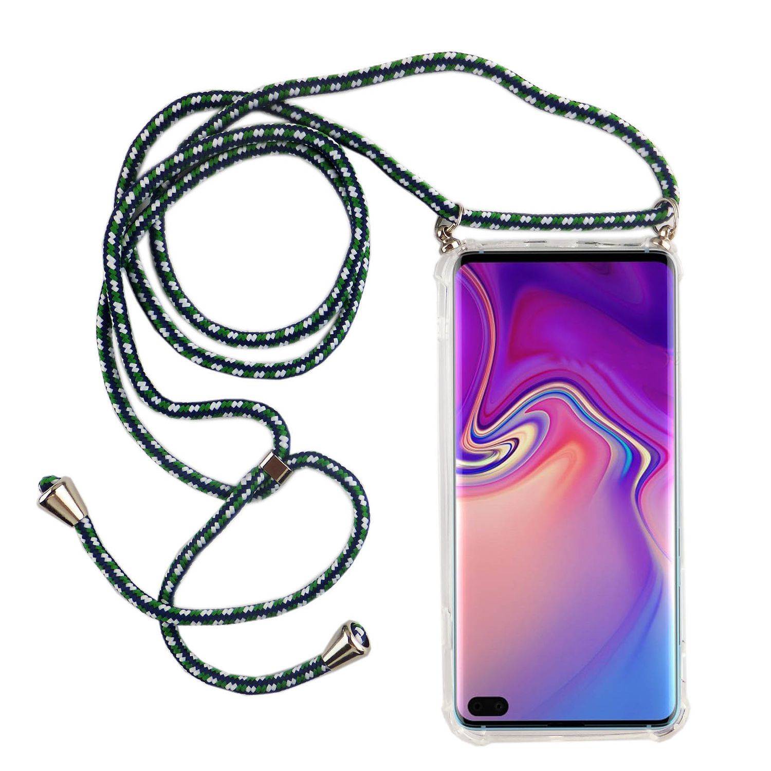 Samsung Galaxy S10 Plus Handykette Handyhülle Umhängetasche Transparent