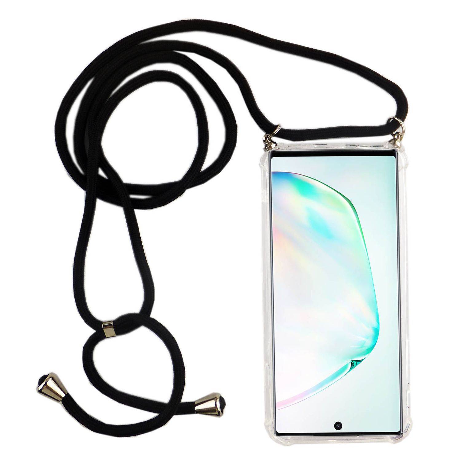 Samsung Galaxy Note 10 Handykette Handyhülle Umhängetasche Transparent