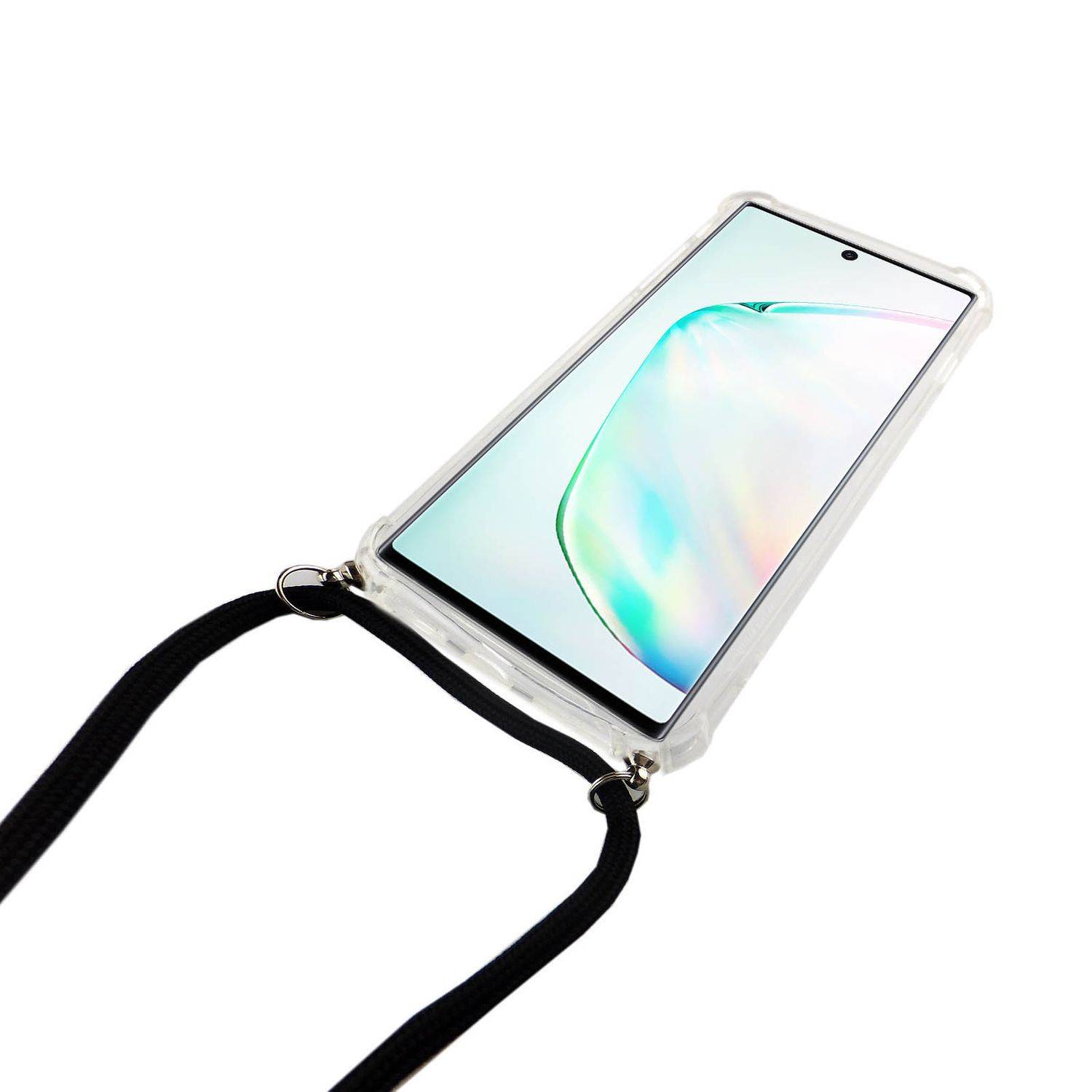 Samsung Galaxy Note 10 Handykette Handyhülle Umhängetasche Transparent