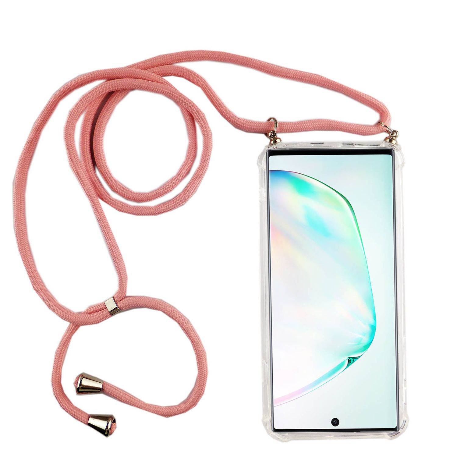 Samsung Galaxy Note 10 Handykette Handyhülle Umhängetasche Transparent