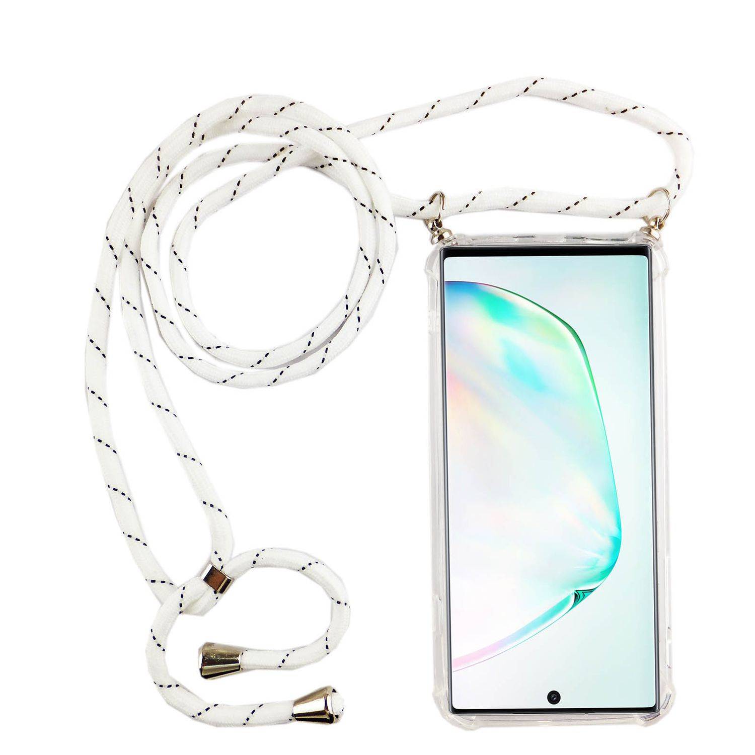 Samsung Galaxy Note 10 Handykette Handyhülle Umhängetasche Transparent