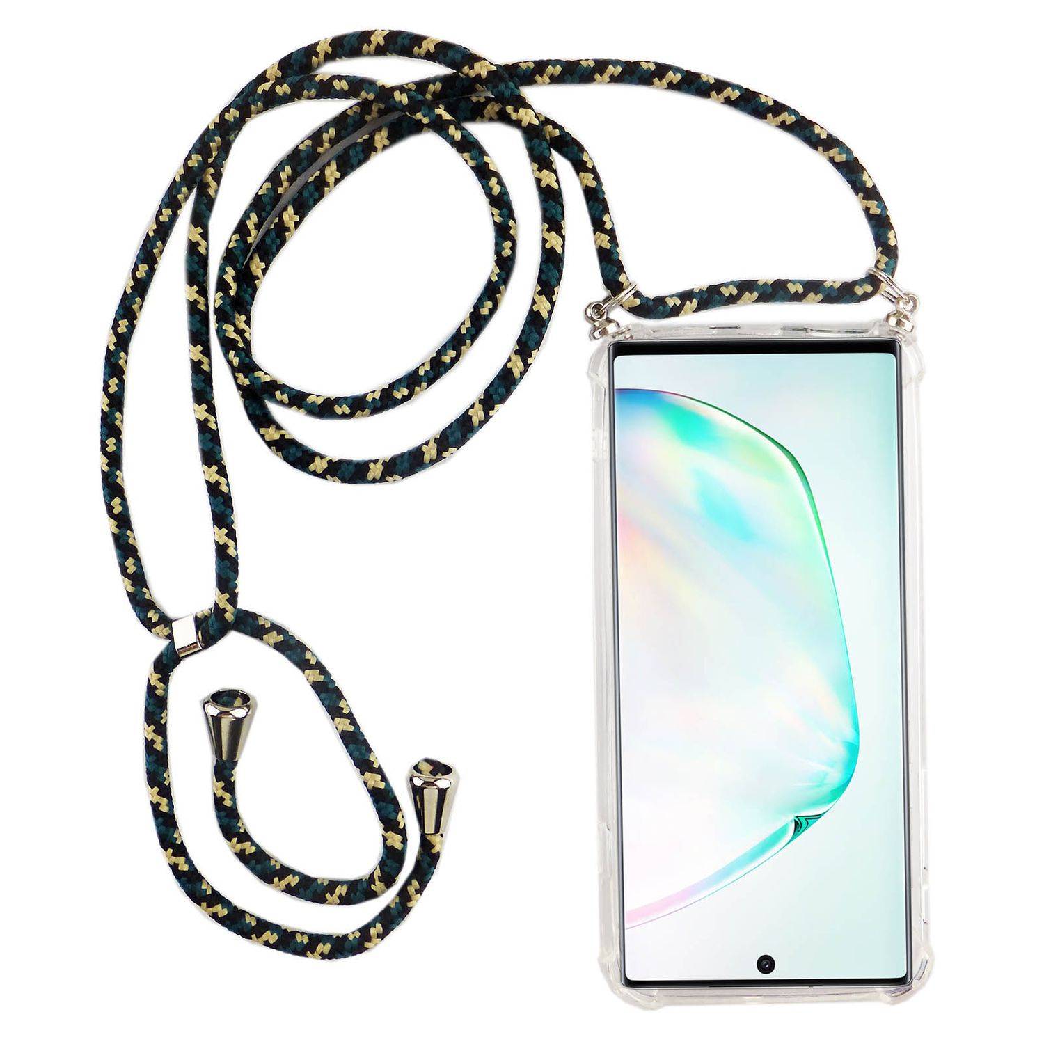 Samsung Galaxy Note 10 Handykette Handyhülle Umhängetasche Transparent