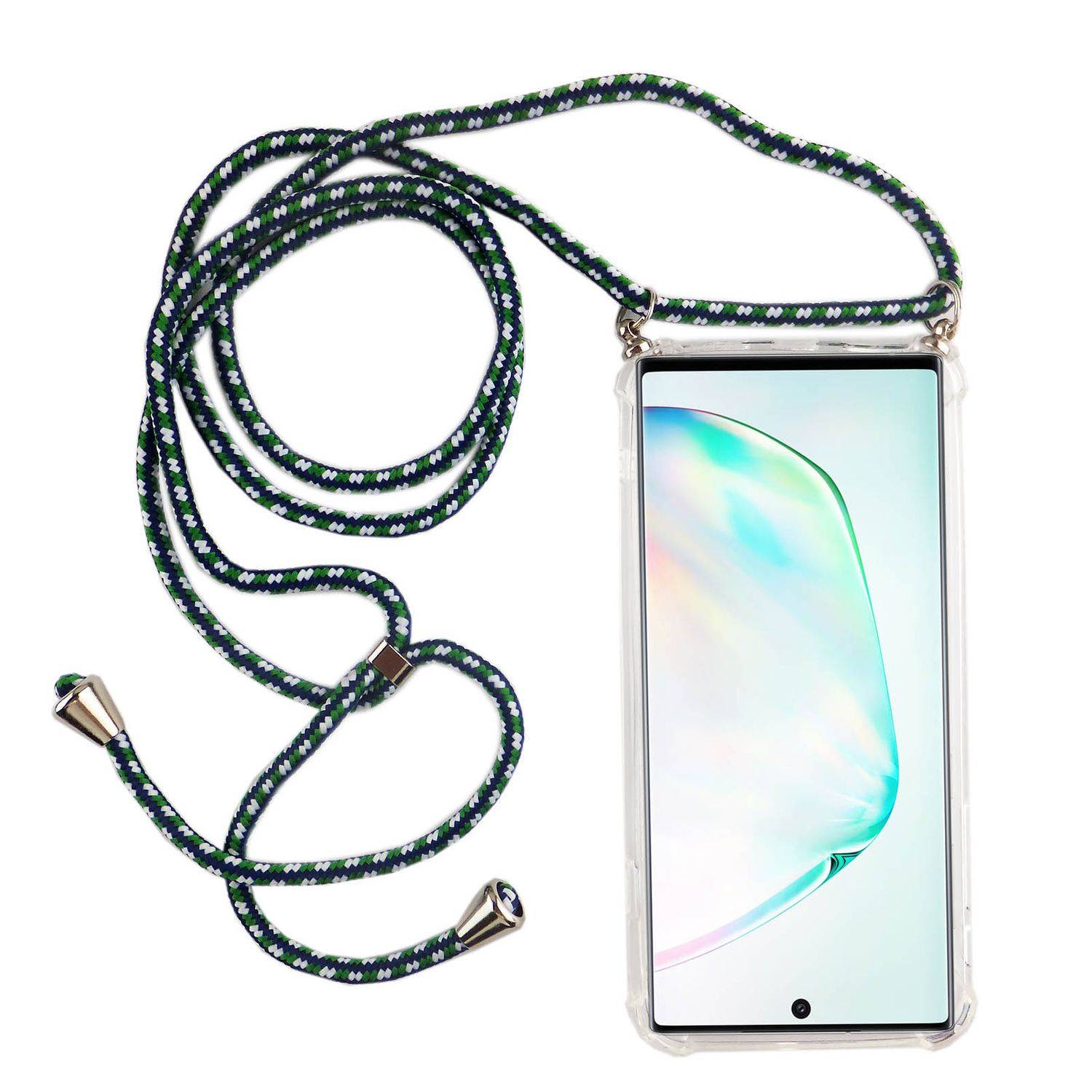 Samsung Galaxy Note 10 Handykette Handyhülle Umhängetasche Transparent