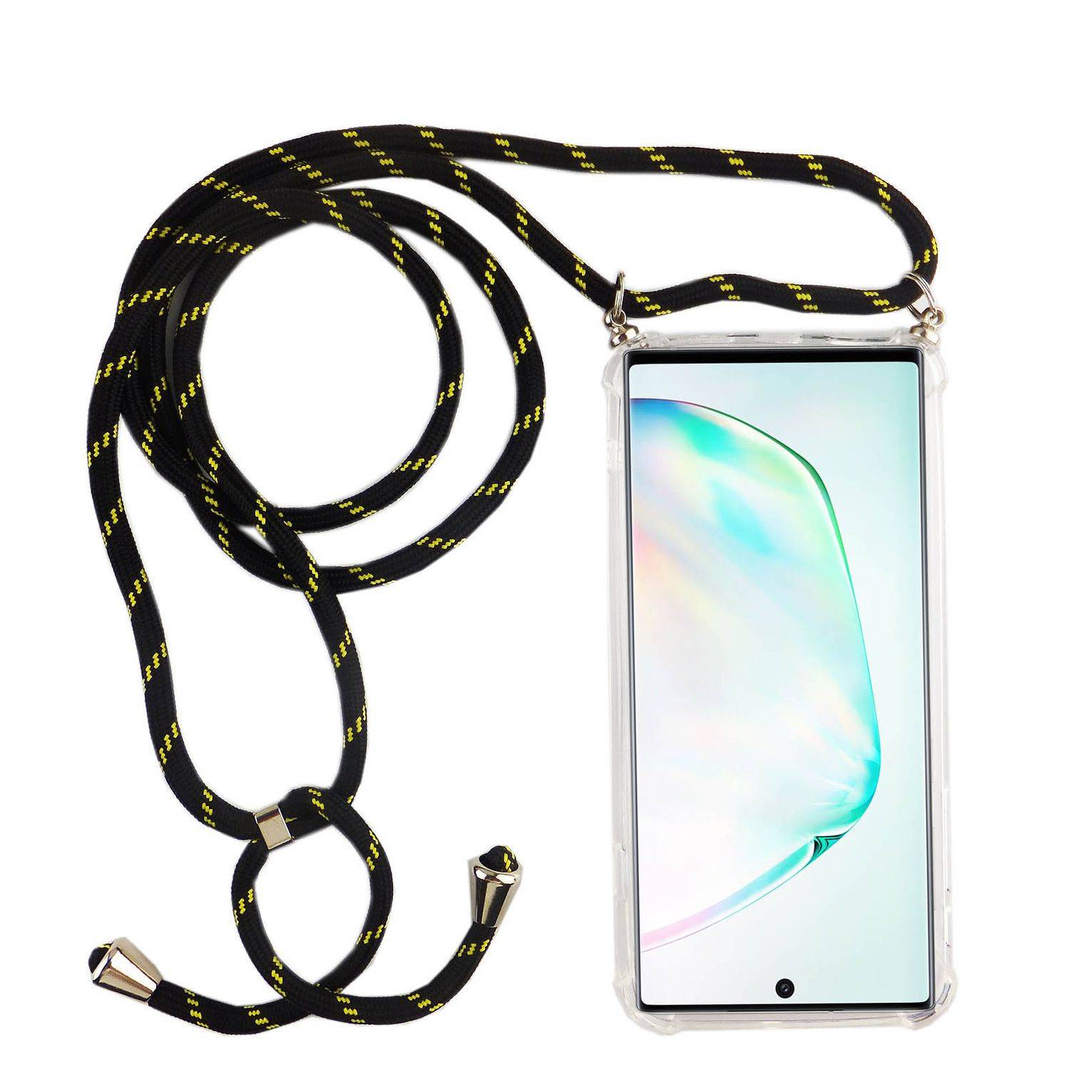 Samsung Galaxy Note 10 Plus Handykette Handyhülle Umhängetasche Transparent