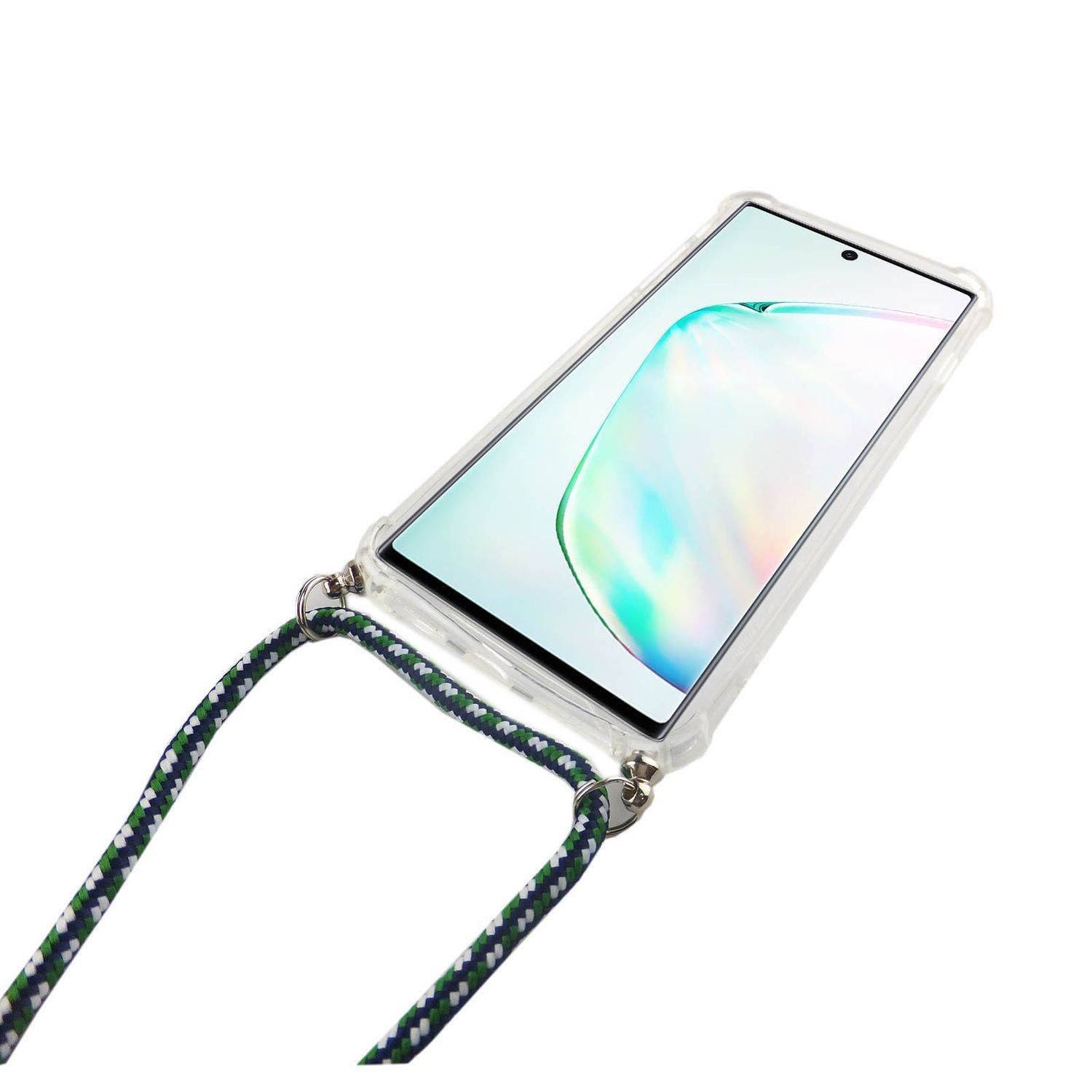 Samsung Galaxy Note 10 Plus Handykette Handyhülle Umhängetasche Transparent