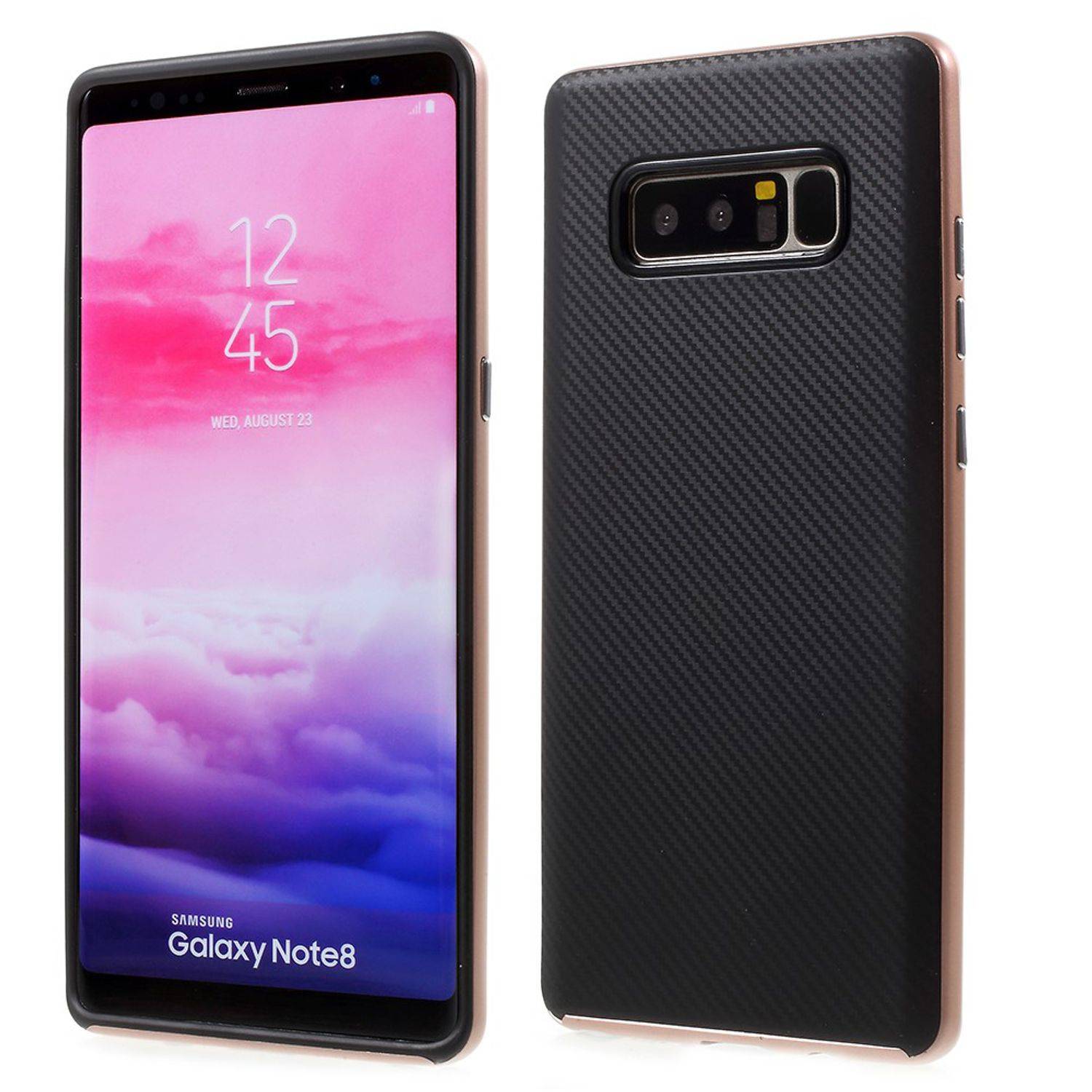 Samsung Galaxy S6 Edge Handyhülle Backcover Rosa