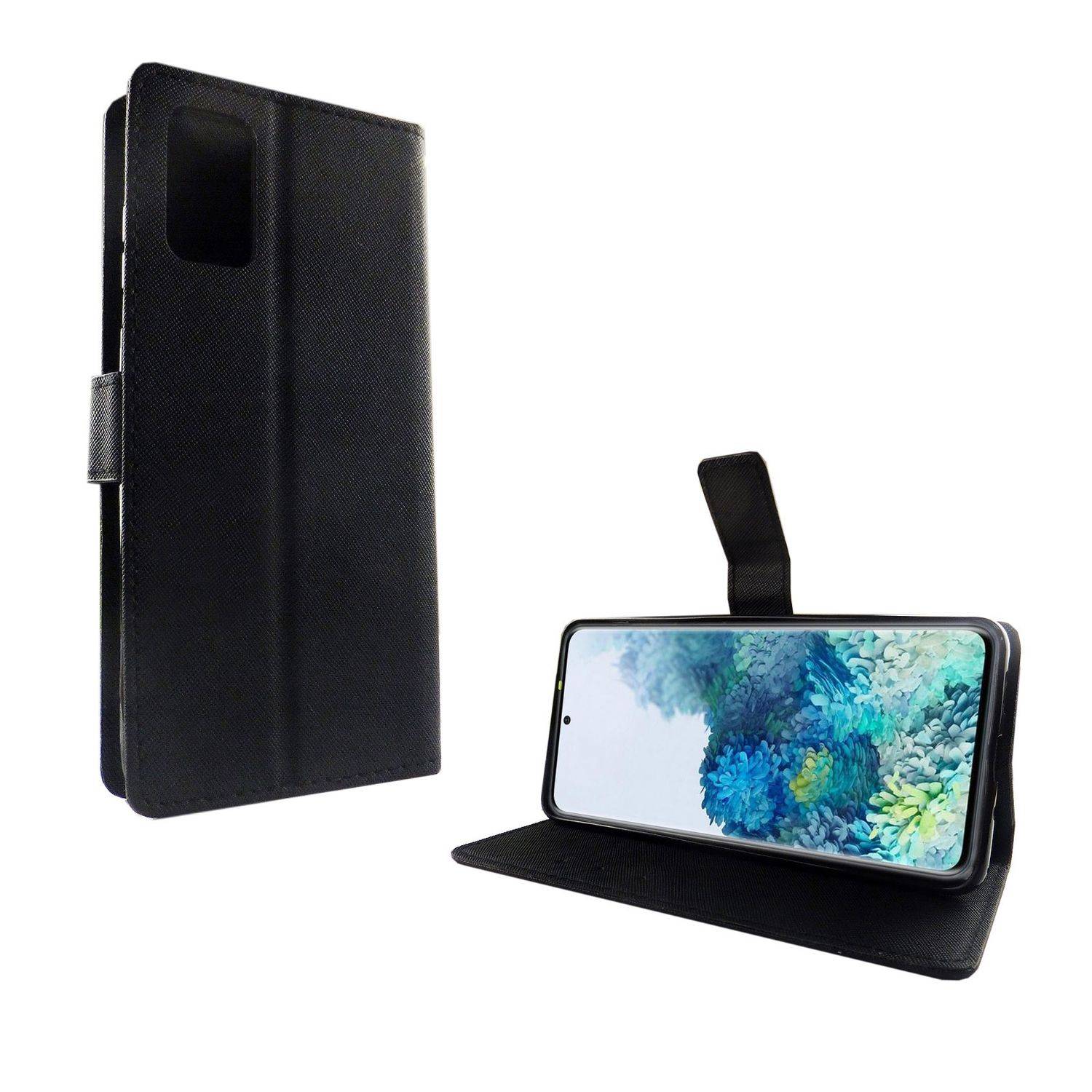 Samsung Galaxy S20 Plus Handyhülle Bookcover Schwarz