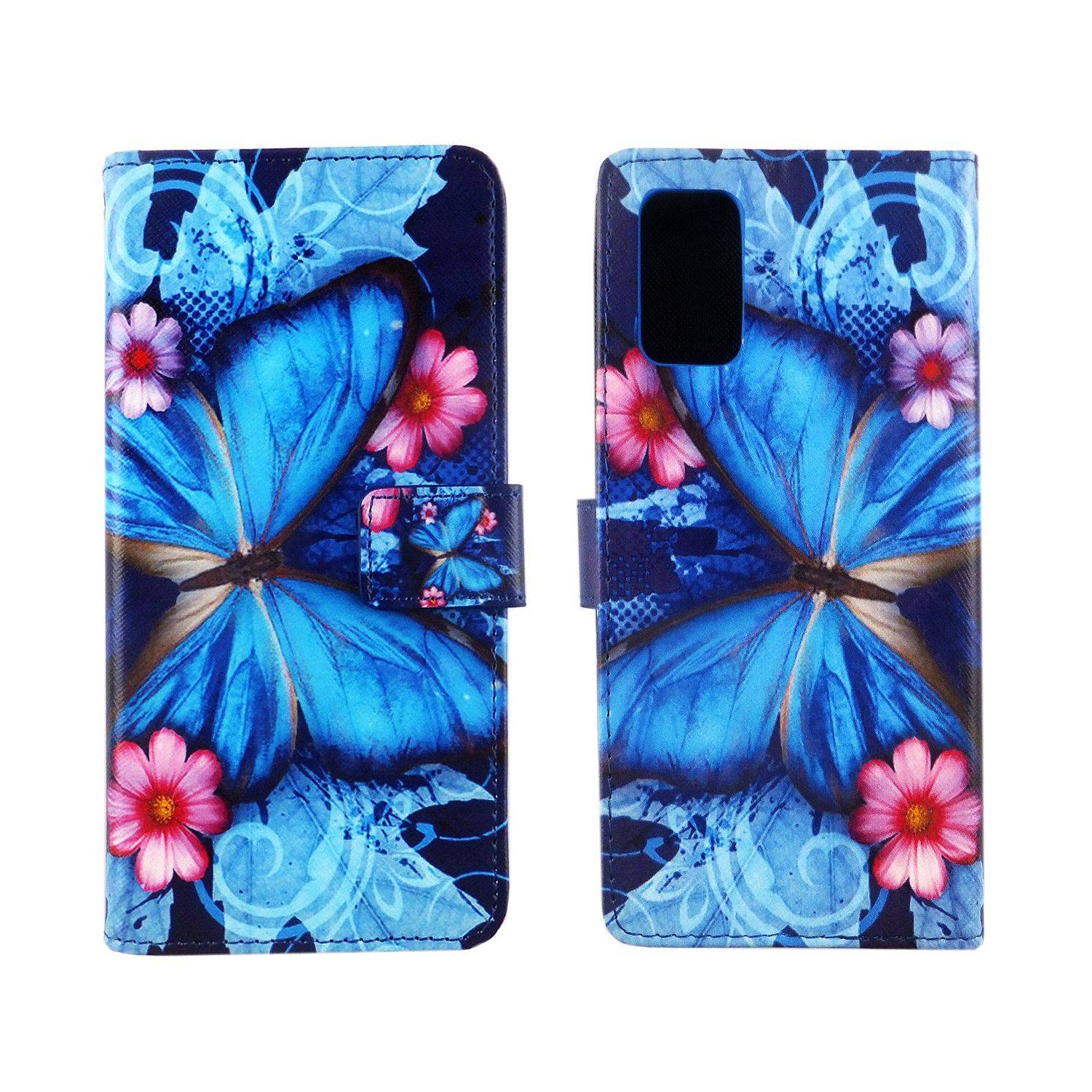 Samsung Galaxy S20 Plus Handyhülle Bookcover Blau