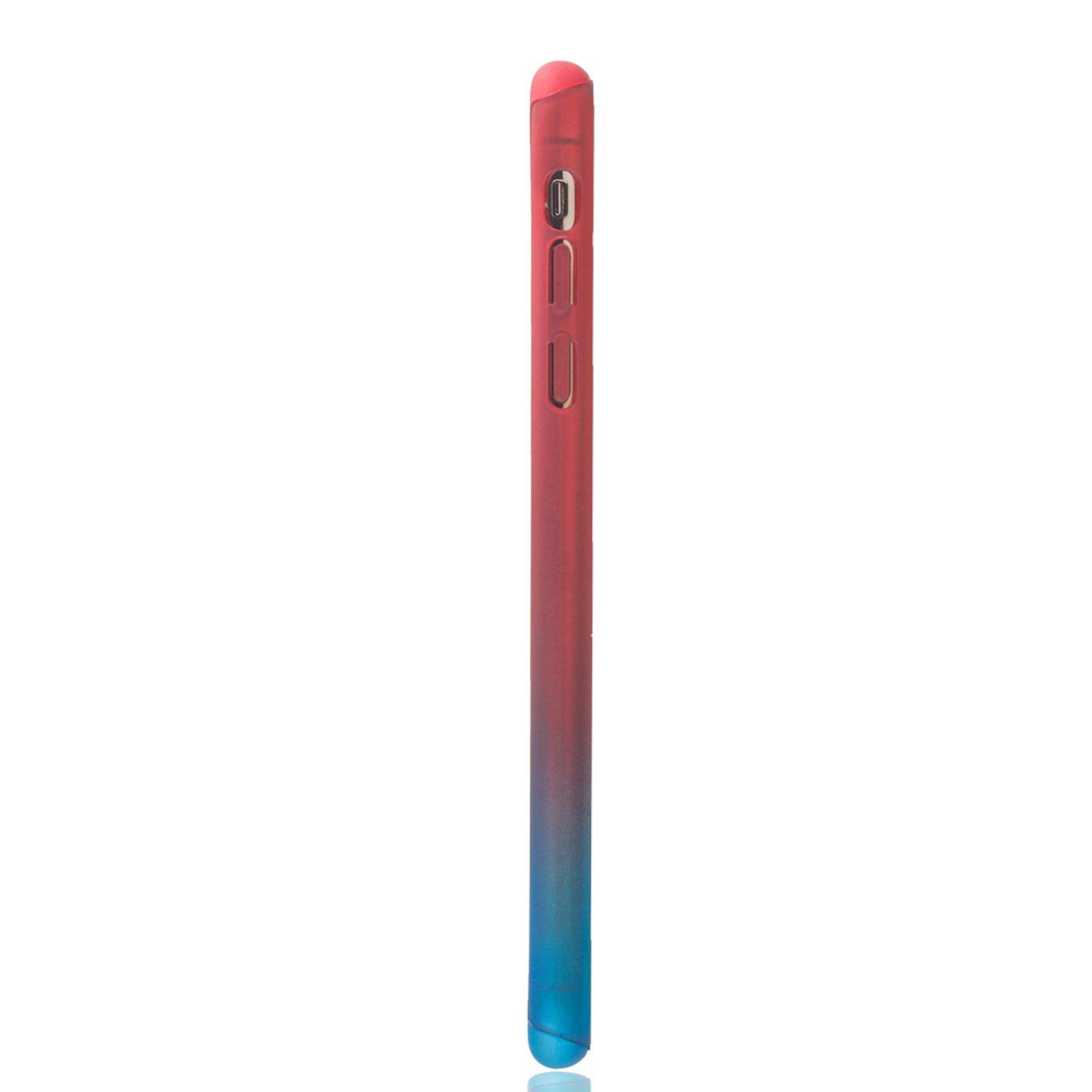 Apple iPhone XS Max Handyhülle 360 Grad Schutz Full Cover Mehrfarbig