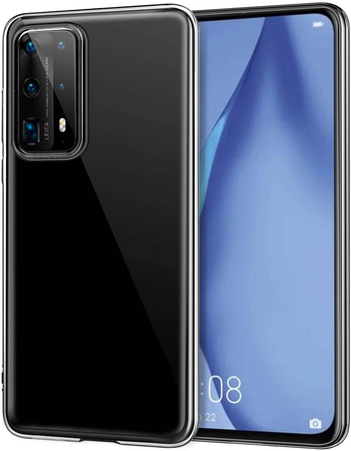 Huawei P40 Pro Handyhülle Ultra Dünn Bumper Backcover Transparent