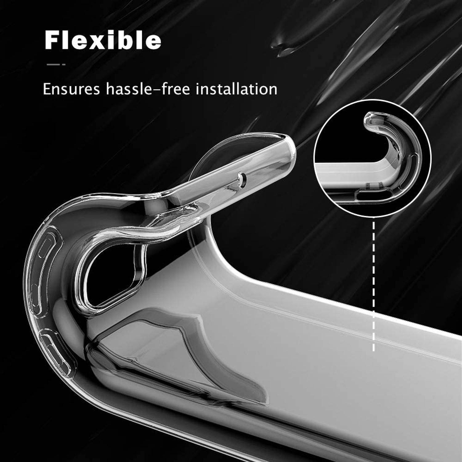 Huawei P40 Pro Handyhülle Ultra Dünn Bumper Backcover Transparent