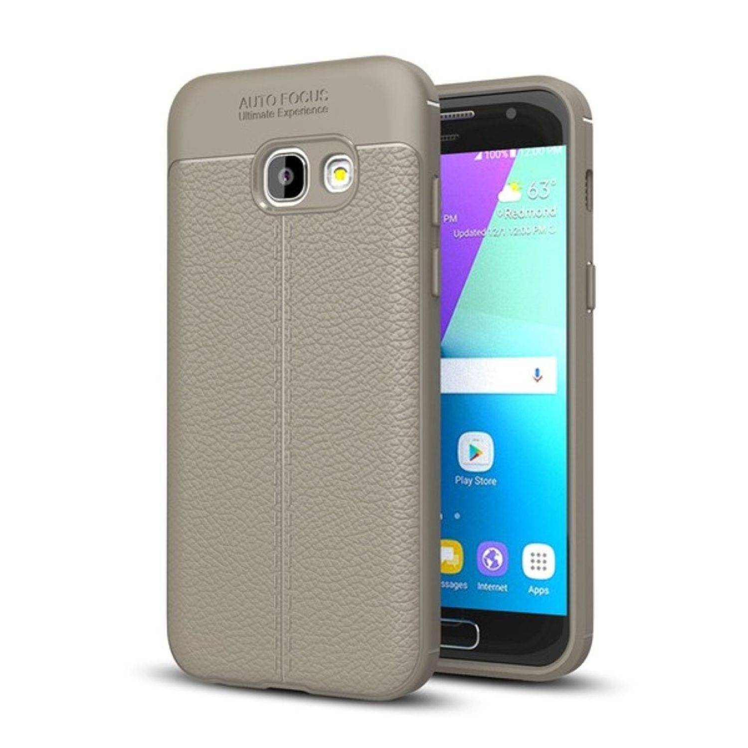 Samsung Galaxy A3 (2017) Handyhülle Backcover Grau
