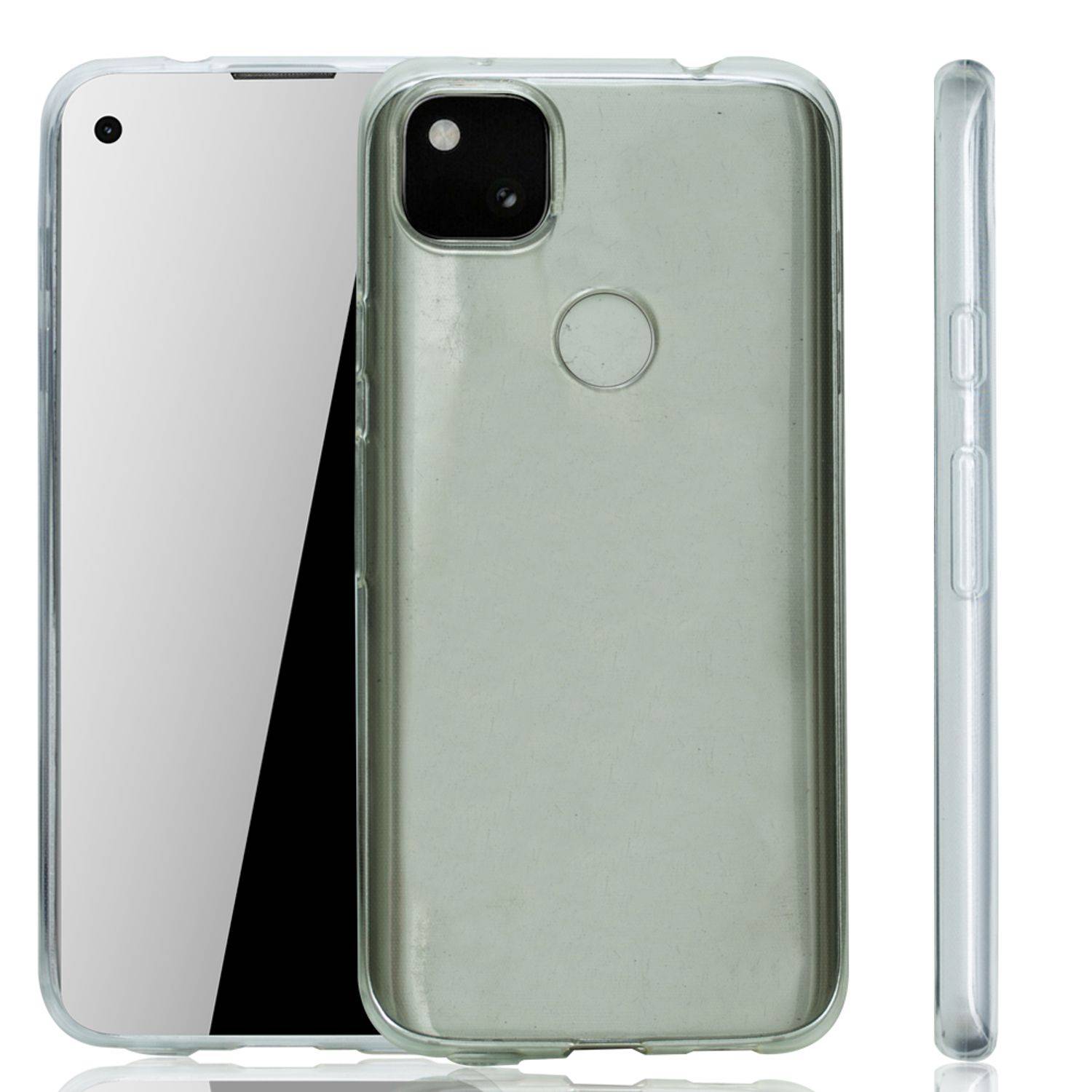 Google Pixel 4A Handyhülle Ultra Dünn Bumper Backcover Transparent