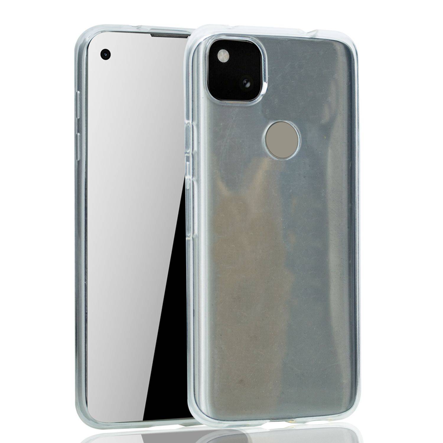 Google Pixel 4A Handyhülle Ultra Dünn Bumper Backcover Transparent