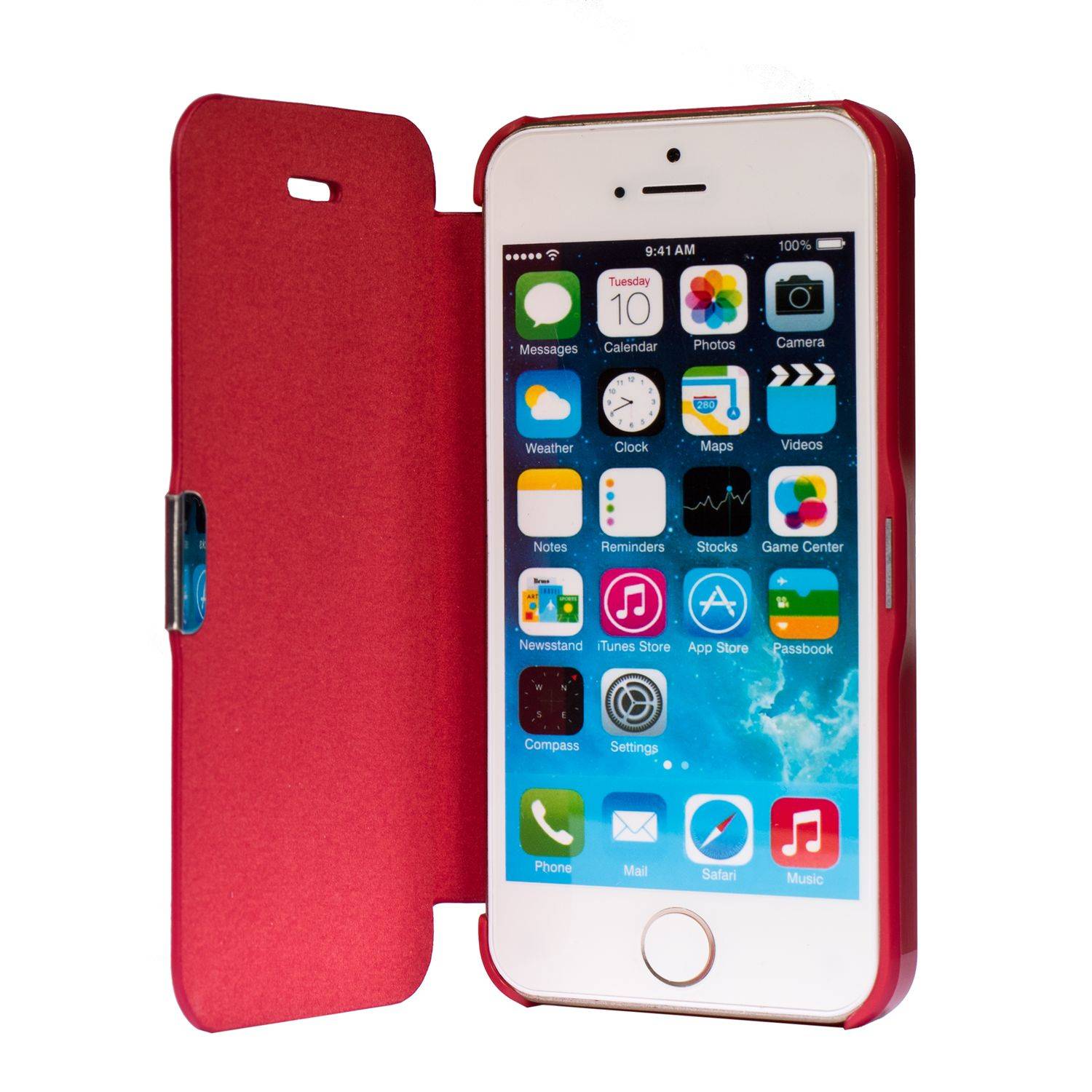 Apple iPhone 5 / 5s / SE Handyhülle Backcover Rot