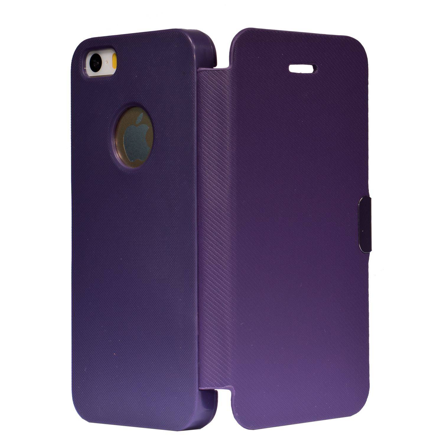 Apple iPhone 5 / 5s / SE Handyhülle Backcover Violett