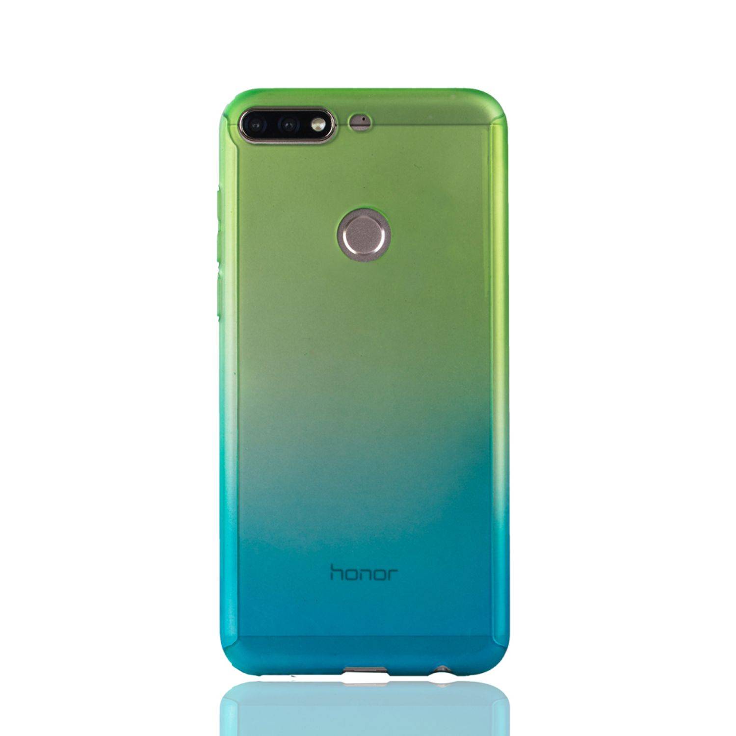 Huawei Honor 7C Handyhülle 360 Grad Schutz Full Cover Mehrfarbig