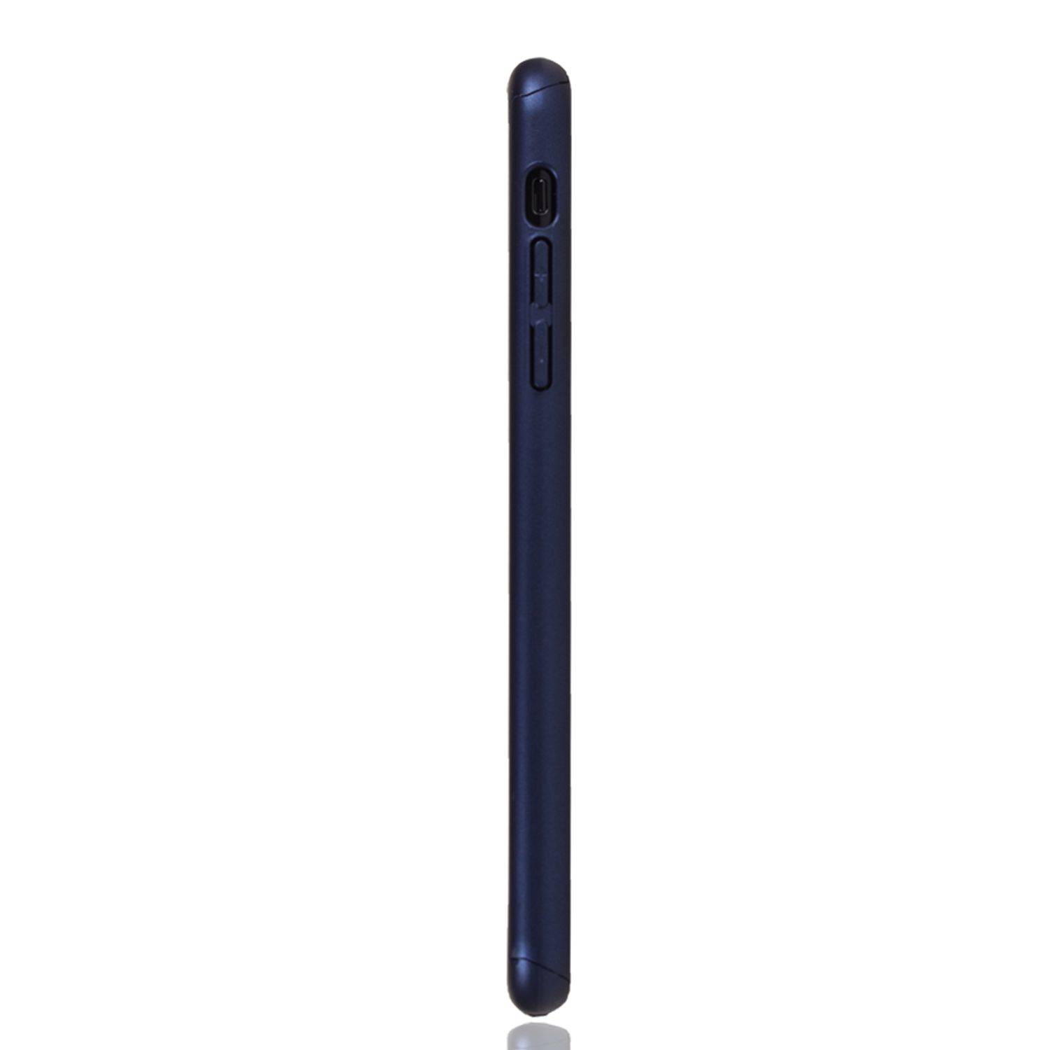 Apple iPhone 11 Pro Max Handyhülle 360 Grad Schutz Full Cover Blau