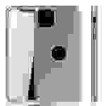 Apple iPhone 11 Pro Max Handyhülle 360 Grad Schutz Full Cover Silber