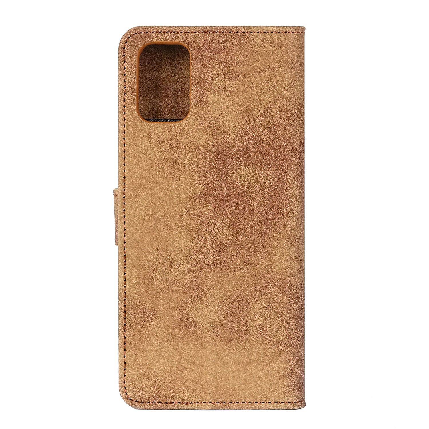 Samsung Galaxy A52 5G Handyhülle Bookcover Braun