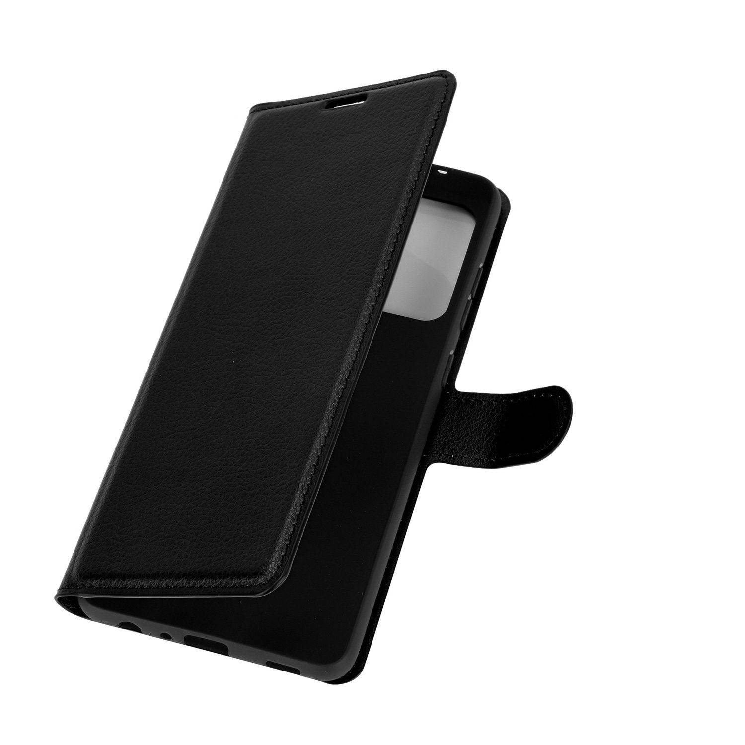 Samsung Galaxy A72 5G Handyhülle Bookcover Schwarz