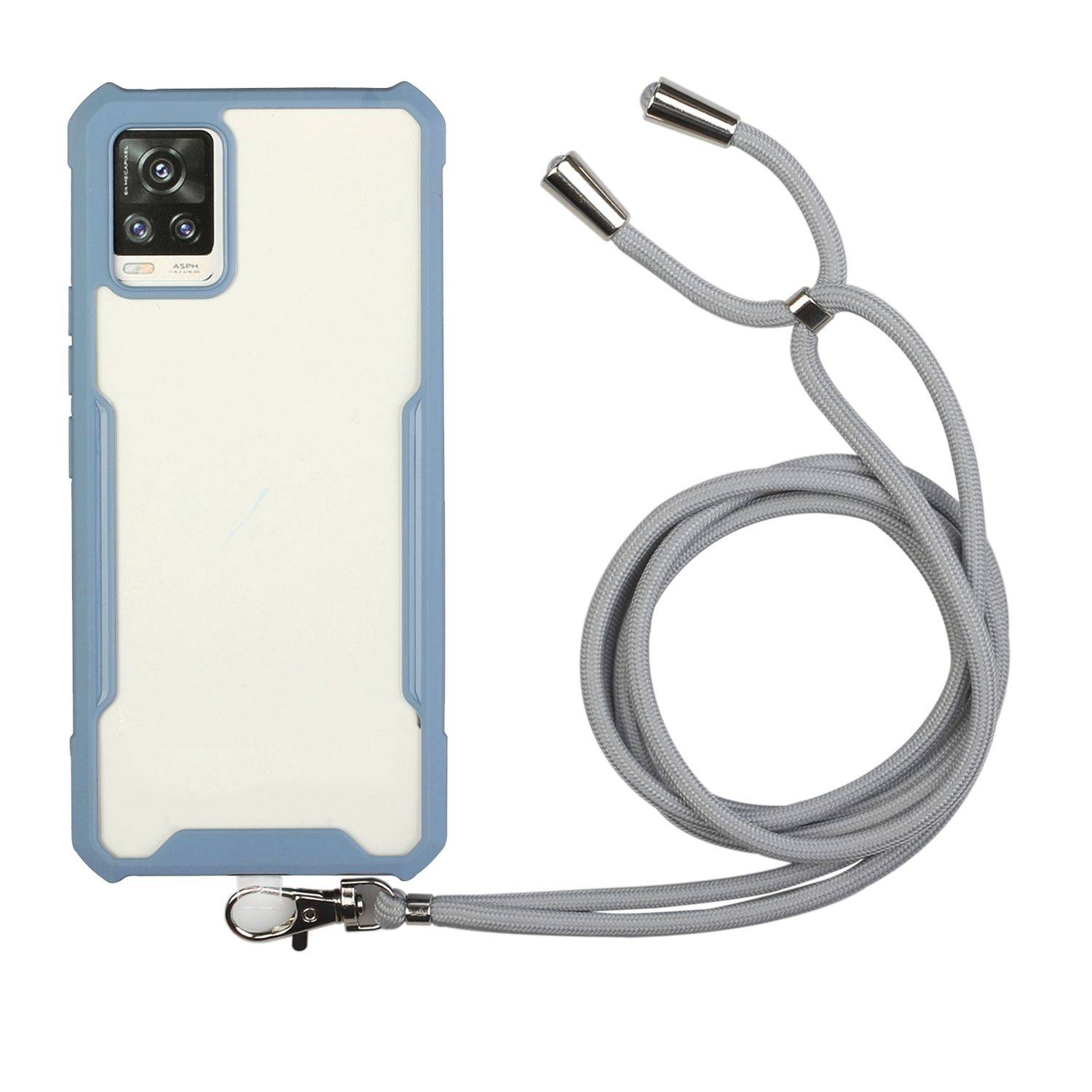 Samsung Galaxy A72 5G Handykette Umhängetasche Blau