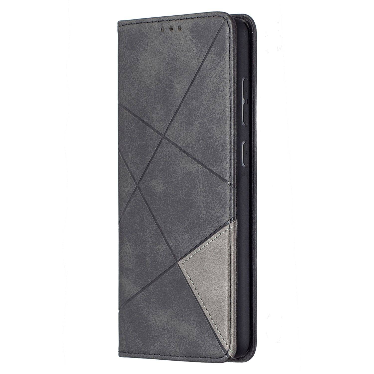 Samsung Galaxy A72 5G Handyhülle Bookcover Schwarz