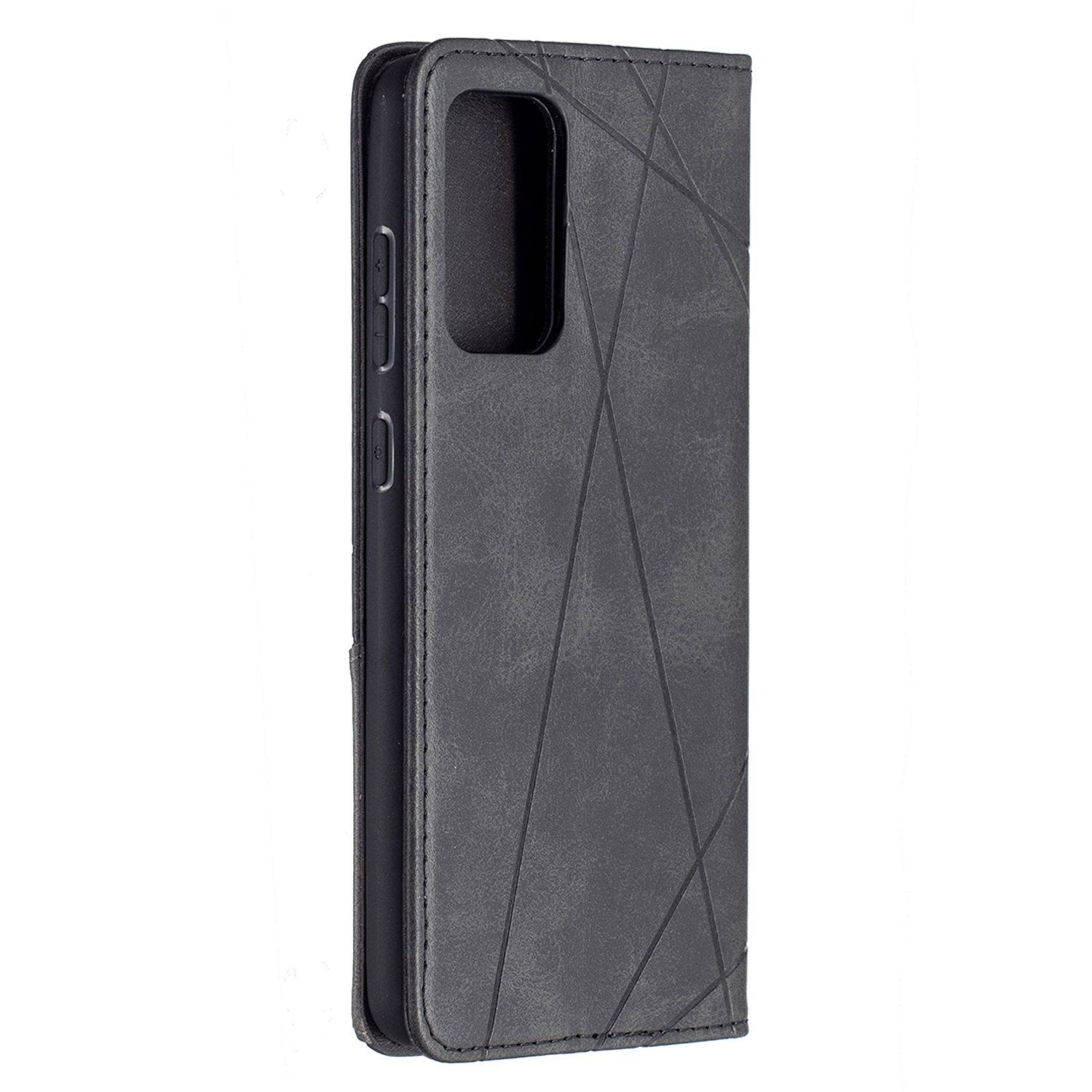 Samsung Galaxy A72 5G Handyhülle Bookcover Schwarz