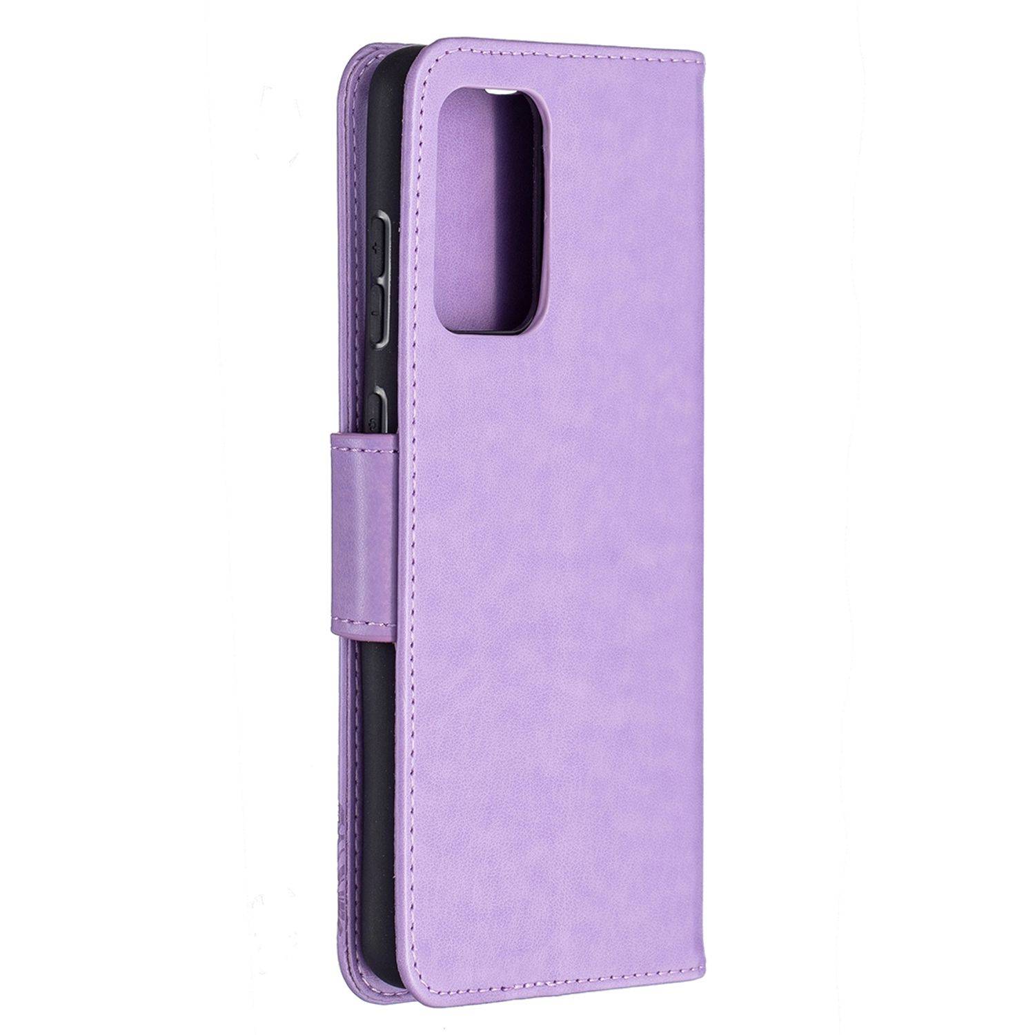Samsung Galaxy A72 5G Handyhülle Bookcover Violett