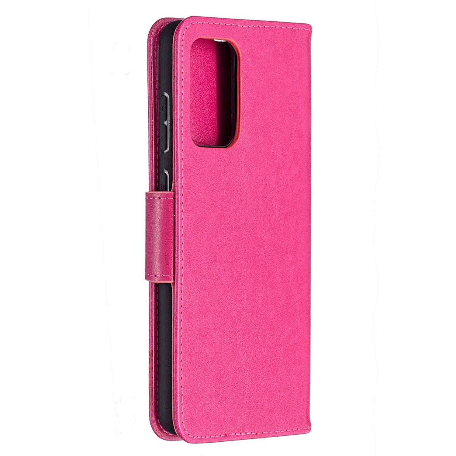 Hülle kompatibel mit Samsung Galaxy A72 5G Kunstleder Handyhülle - Handy Case Rosa