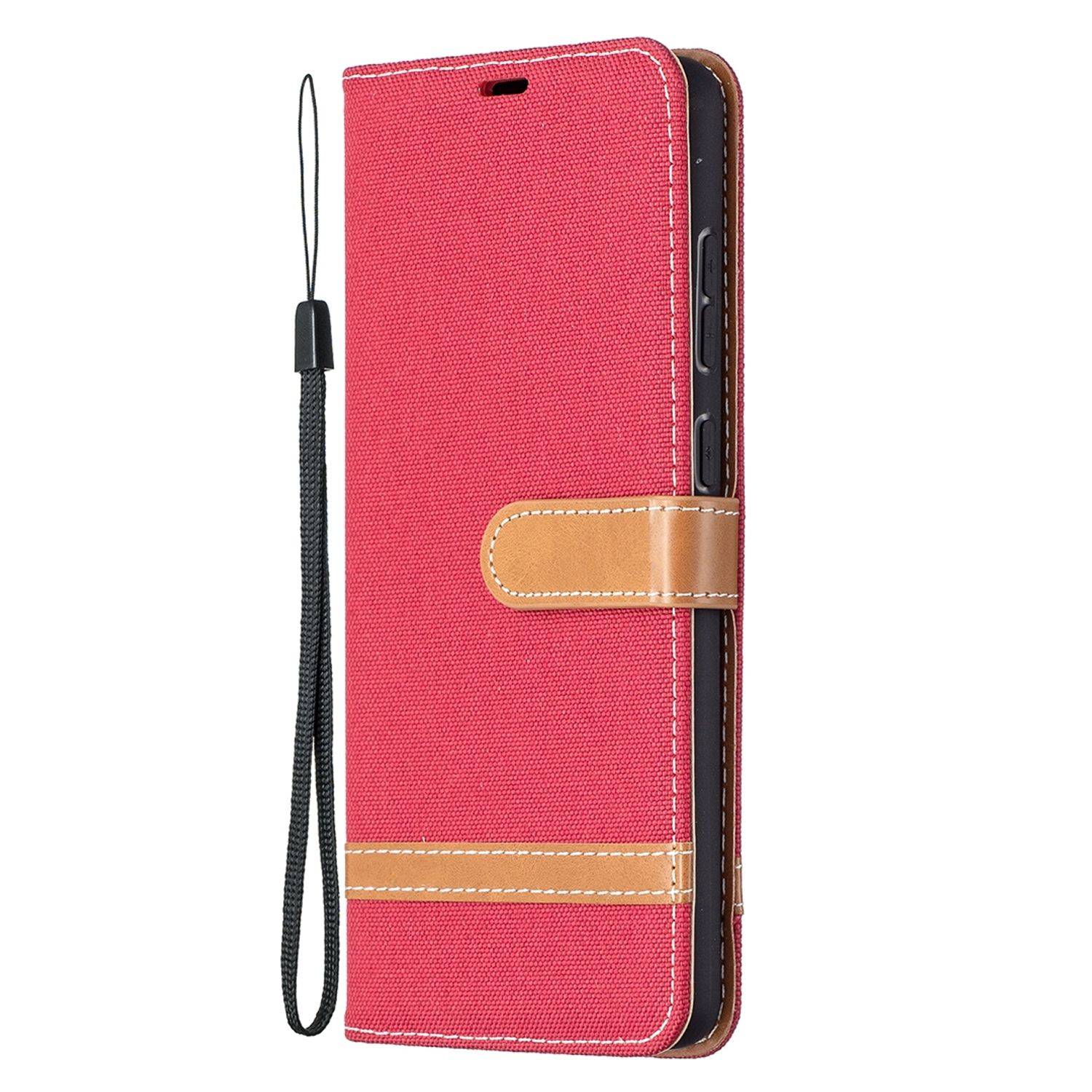 Samsung Galaxy A72 5G Handyhülle Bookcover Rot