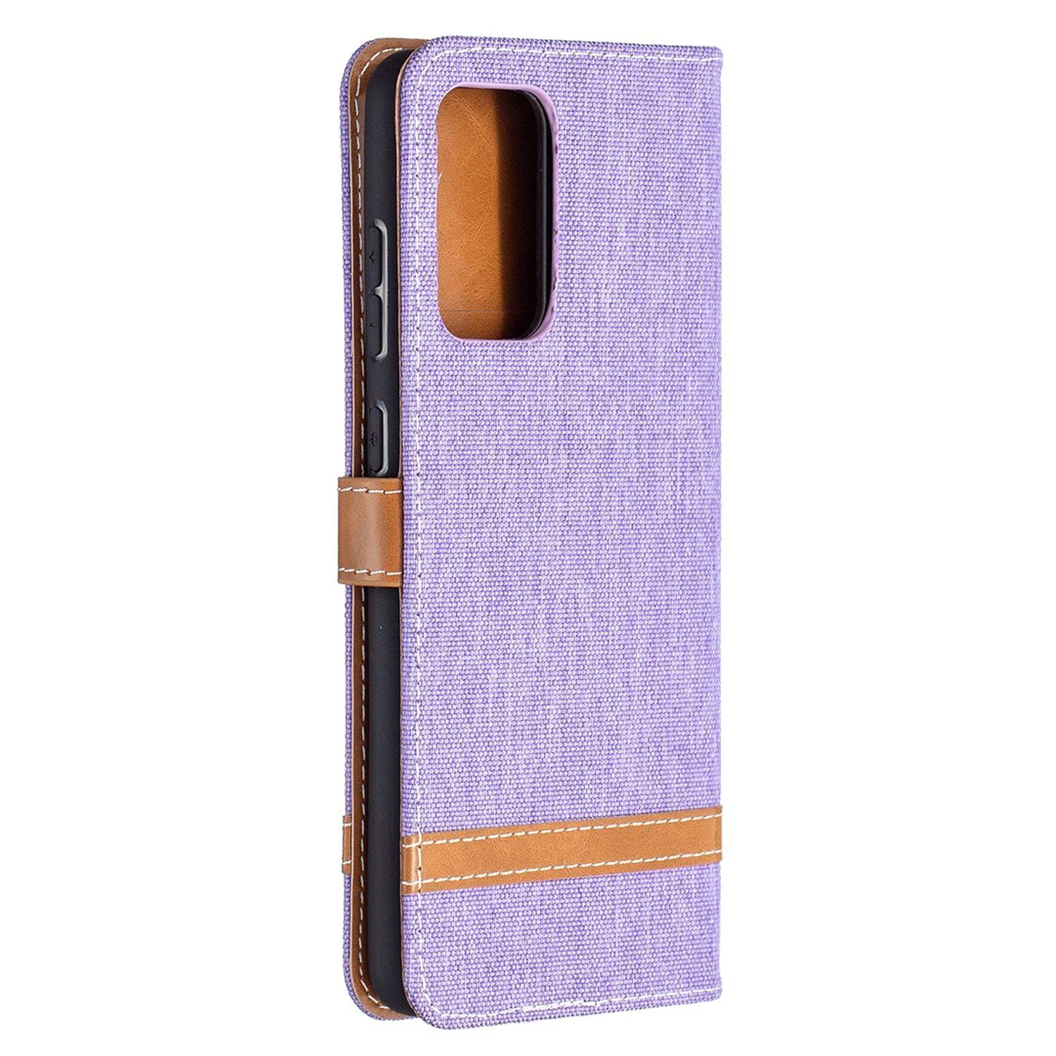 Samsung Galaxy A72 5G Handyhülle Bookcover Violett